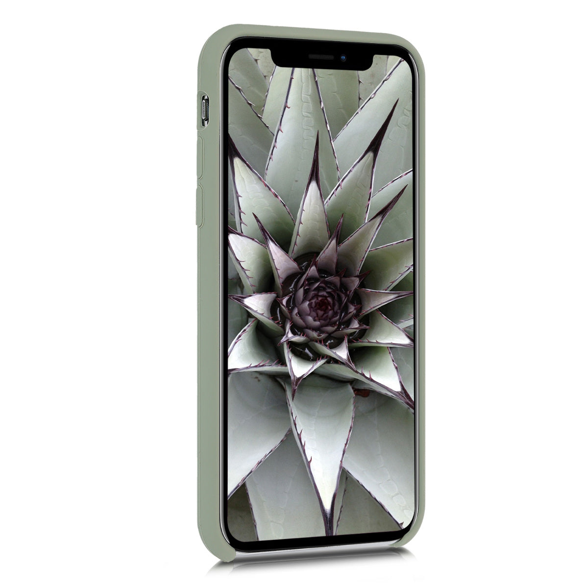 kwmobile Handyhülle für Apple iPhone X - Case Silikon - Kabelloses Laden - Schutzhülle Cover