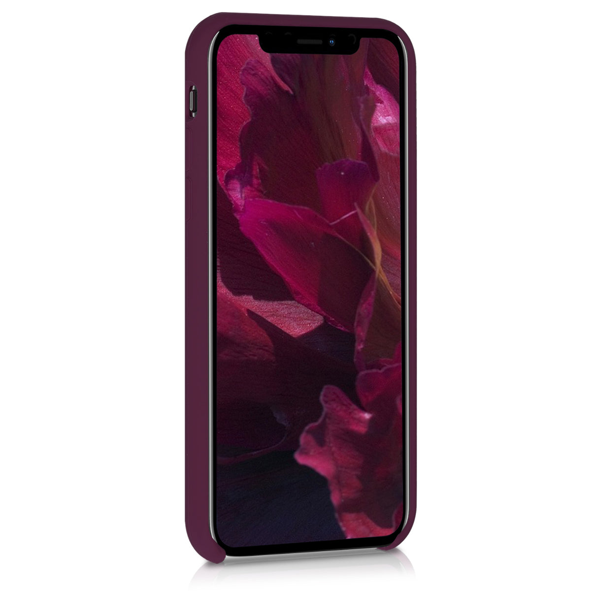 kwmobile Handyhülle für Apple iPhone X - Case Silikon - Kabelloses Laden - Schutzhülle Cover