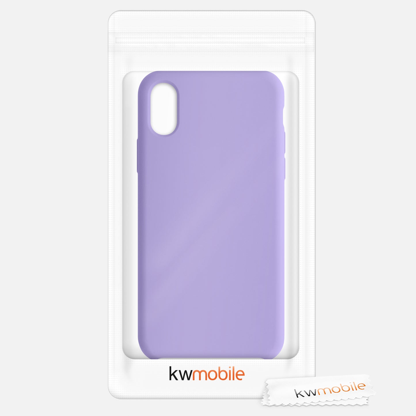 kwmobile Handyhülle für Apple iPhone X - Case Silikon - Kabelloses Laden - Schutzhülle Cover