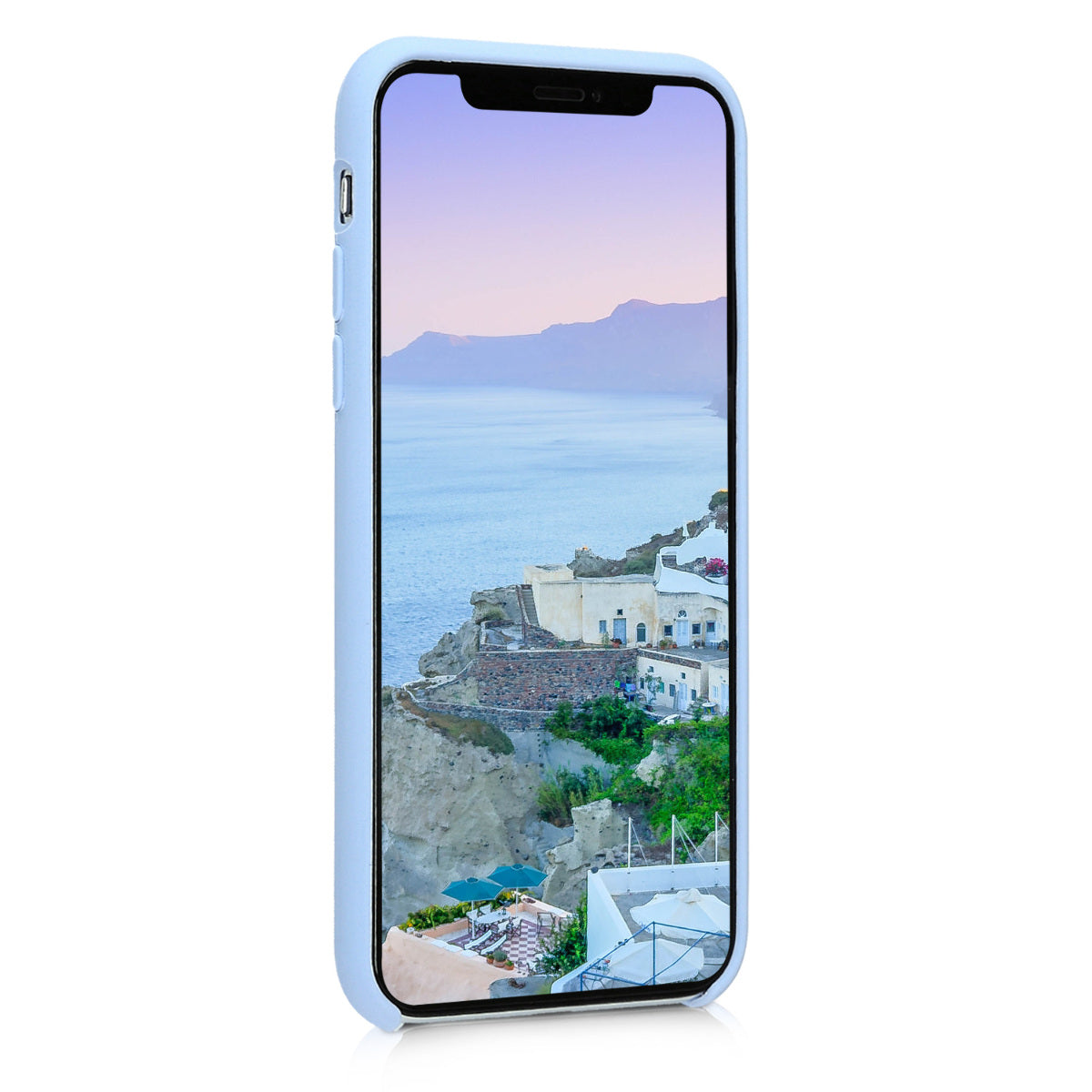 kwmobile Handyhülle für Apple iPhone X - Case Silikon - Kabelloses Laden - Schutzhülle Cover