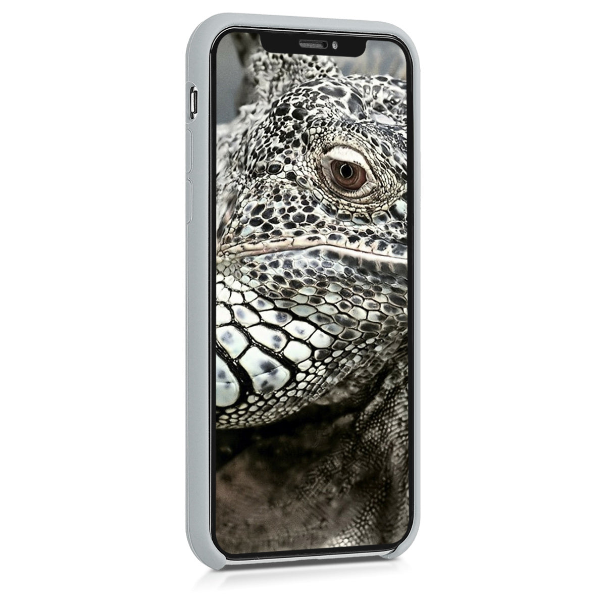 kwmobile Handyhülle für Apple iPhone X - Case Silikon - Kabelloses Laden - Schutzhülle Cover