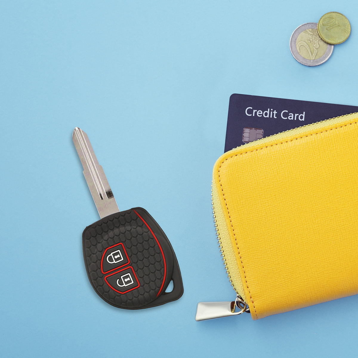 Suzuki / Opel 2-Tasten Autoschlüssel Schlüsselhülle