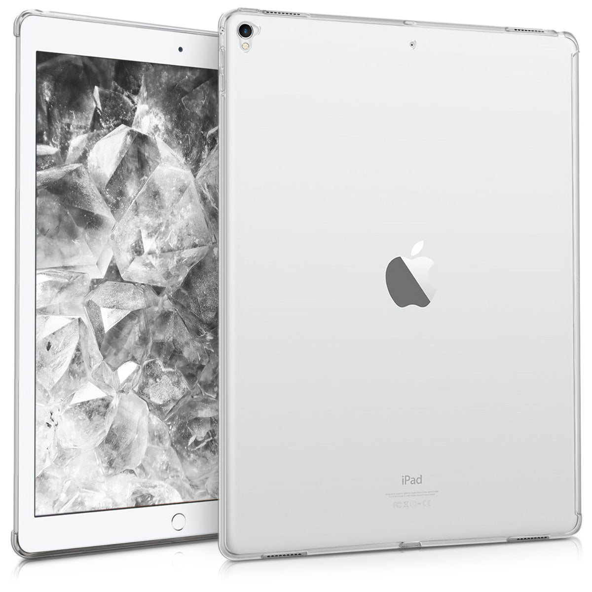 kwmobile Hülle kompatibel mit Apple iPad Pro 12,9" (2015 / 2017) - Tablet Cover - Tab Case Silikon Schutzhülle