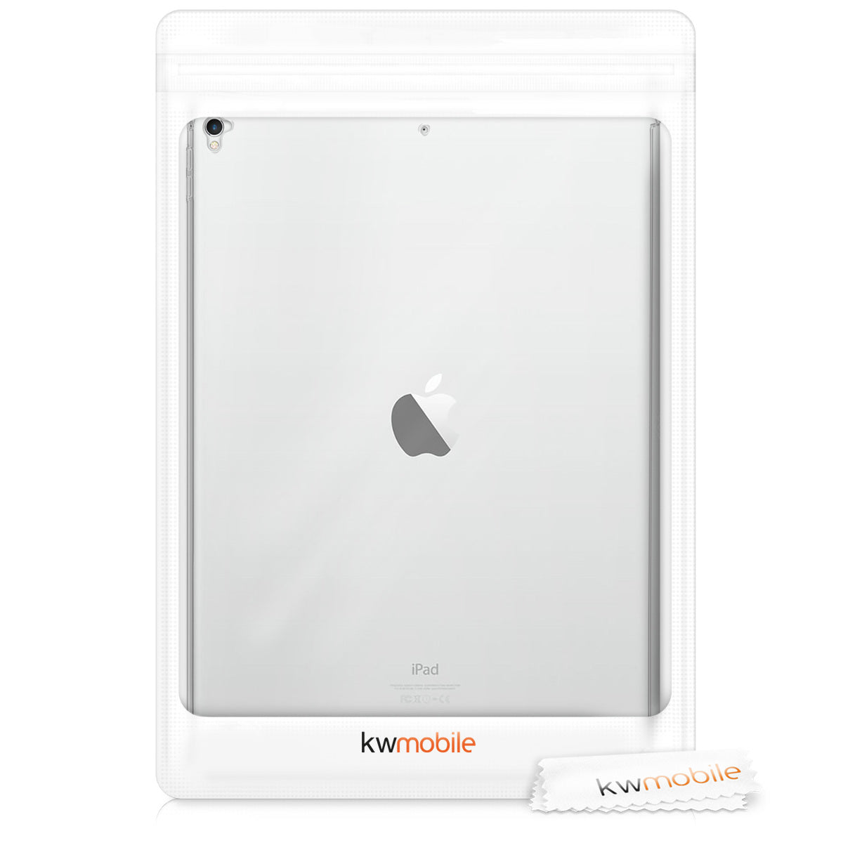 kwmobile Hülle kompatibel mit Apple iPad Pro 12,9" (2015 / 2017) - Tablet Cover - Tab Case Silikon Schutzhülle