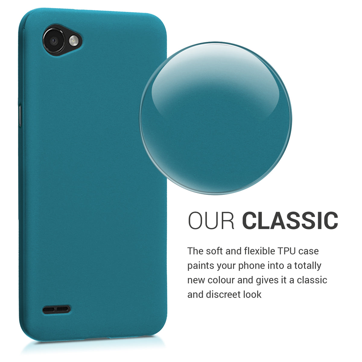 kwmobile Handyhülle für LG Q6 / Q6+ Hülle - Schutzhülle Cover