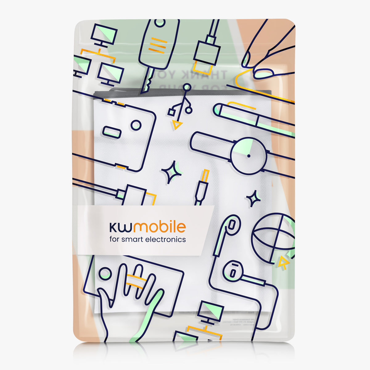 kwmobile Schutzhülle kompatibel mit Monitor - Hülle PC Bildschirm - Computer Cover Case