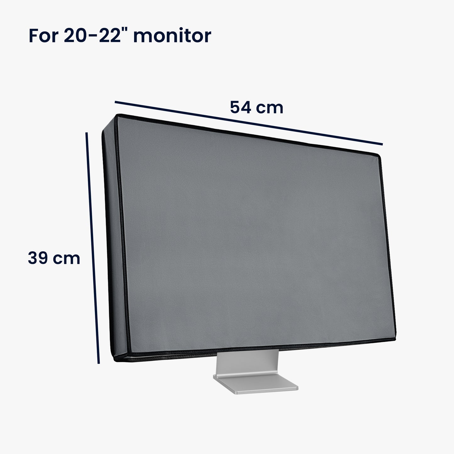 kwmobile Schutzhülle kompatibel mit Monitor - Hülle PC Bildschirm - Computer Cover Case