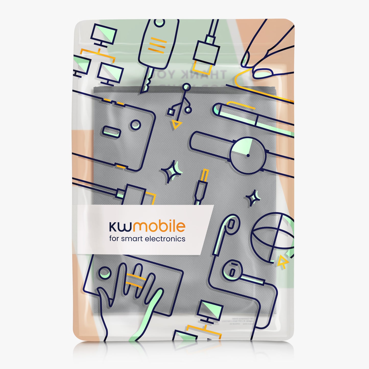 kwmobile Schutzhülle kompatibel mit Monitor - Hülle PC Bildschirm - Computer Cover Case