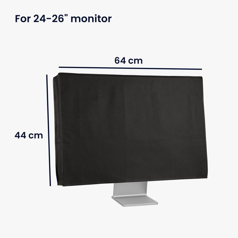 kwmobile Schutzhülle kompatibel mit 24-26" Monitor - Hülle PC Bildschirm - Computer Cover Case