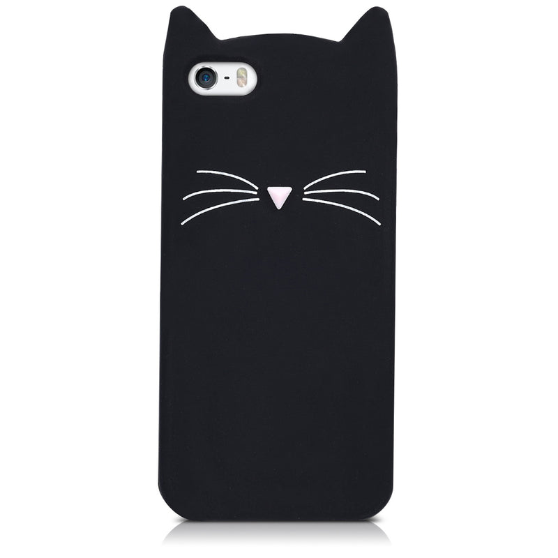 kwmobile Schutzhülle kompatibel mit Apple iPhone SE (1.Gen 2016) / iPhone 5 / iPhone 5S - Hülle Handy - Handyhülle - Cover Case