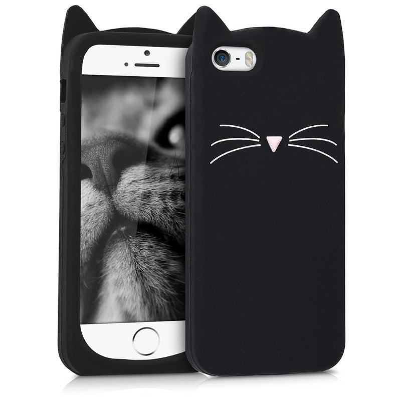 kwmobile Schutzhülle kompatibel mit Apple iPhone SE (1.Gen 2016) / iPhone 5 / iPhone 5S - Hülle Handy - Handyhülle - Cover Case