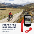 kwmobile Halter für Garmin Edge Halterung - GPS Radcomputer Fahrradhalterung - Schwarz - Halterungen und Ständer