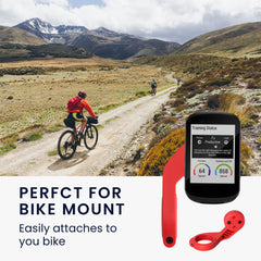 kwmobile Halter für Garmin Edge Halterung - GPS Radcomputer Fahrradhalterung - Schwarz - Halterungen und Ständer