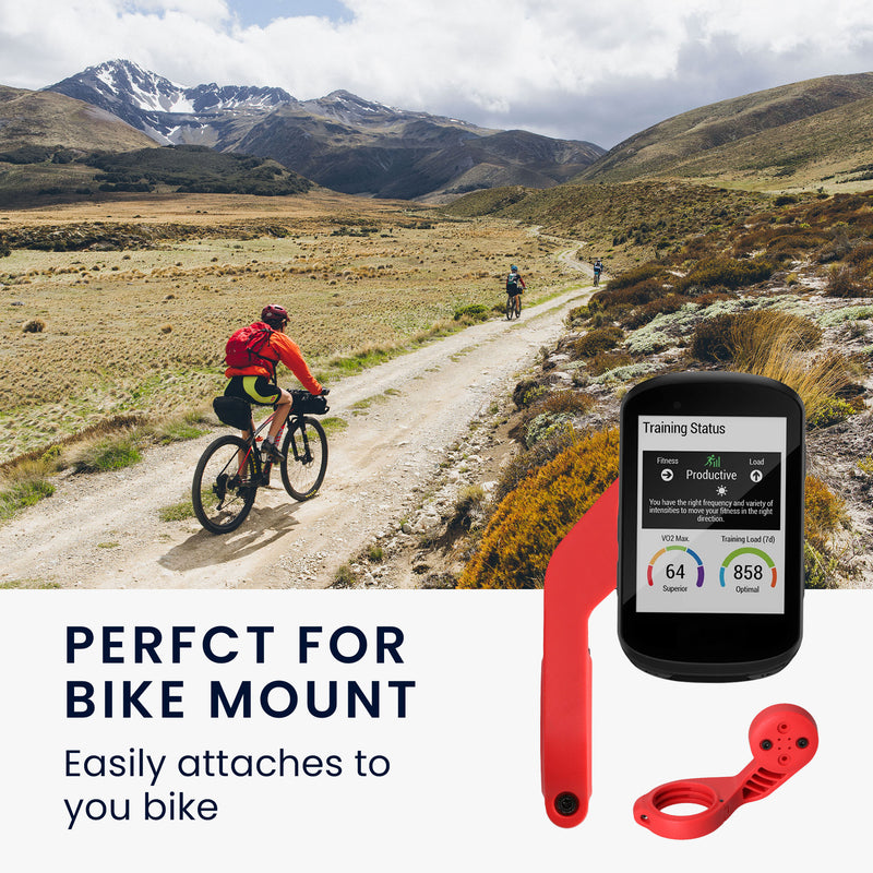 kwmobile Halter für Garmin Edge Halterung - GPS Radcomputer Fahrradhalterung - Schwarz - Halterungen und Ständer