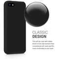 kwmobile Handyhülle für Apple iPhone SE (1.Gen 2016) / iPhone 5 / iPhone 5S Hülle - Case Silikon - Kabelloses Laden - Schutzhülle Cover