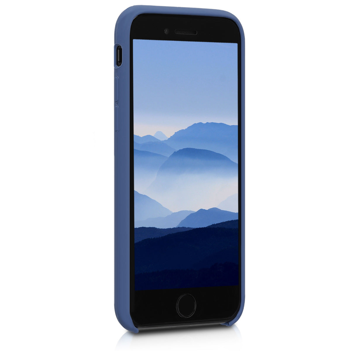kwmobile Handyhülle für Apple iPhone SE (1.Gen 2016) / iPhone 5 / iPhone 5S Hülle - Case Silikon - Kabelloses Laden - Schutzhülle Cover