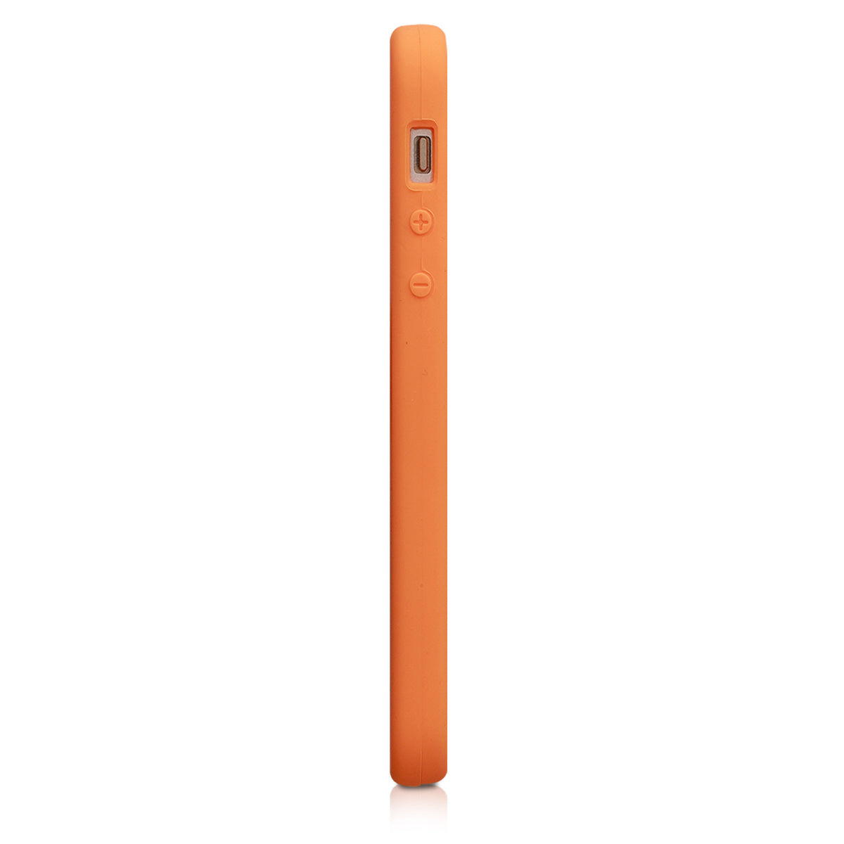 kwmobile Handyhülle für Apple iPhone SE (1.Gen 2016) / iPhone 5 / iPhone 5S Hülle - Case Silikon - Kabelloses Laden - Schutzhülle Cover
