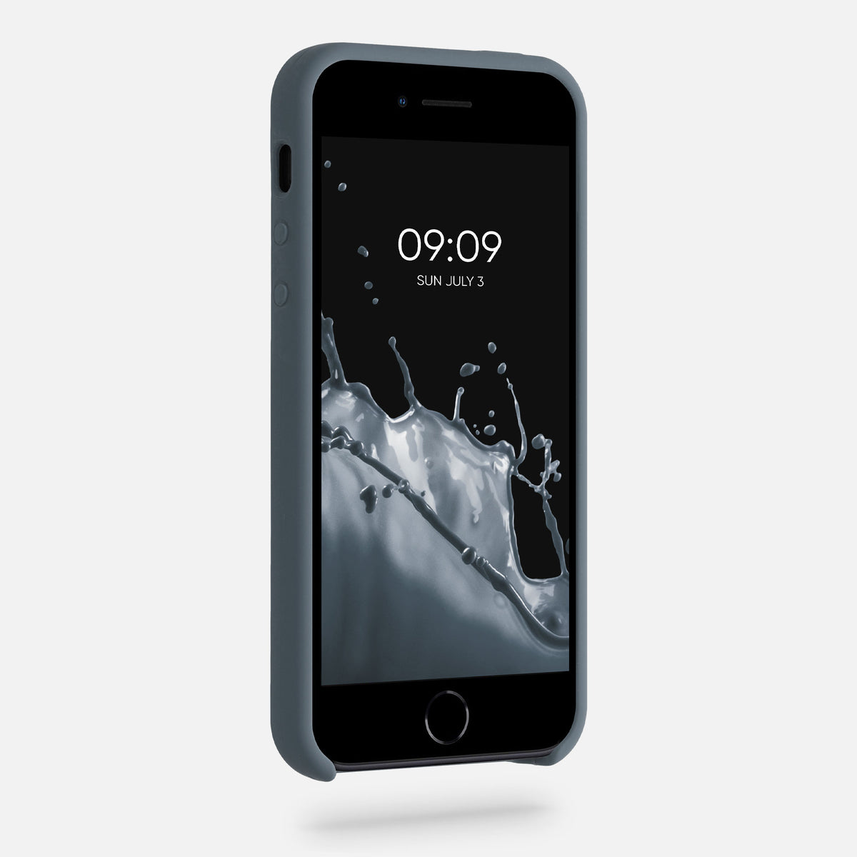 kwmobile Handyhülle für Apple iPhone SE (1.Gen 2016) / iPhone 5 / iPhone 5S Hülle - Case Silikon - Kabelloses Laden - Schutzhülle Cover