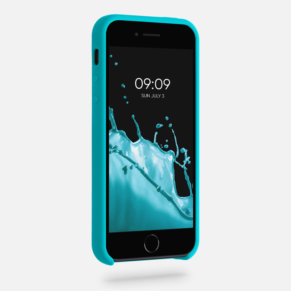 kwmobile Handyhülle für Apple iPhone SE (1.Gen 2016) / iPhone 5 / iPhone 5S Hülle - Case Silikon - Kabelloses Laden - Schutzhülle Cover