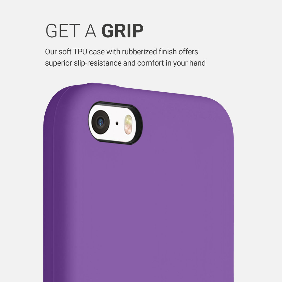 kwmobile Handyhülle für Apple iPhone SE (1.Gen 2016) / iPhone 5 / iPhone 5S Hülle - Case Silikon - Kabelloses Laden - Schutzhülle Cover