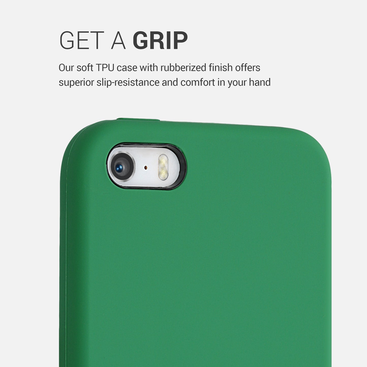 kwmobile Handyhülle für Apple iPhone SE (1.Gen 2016) / iPhone 5 / iPhone 5S Hülle - Case Silikon - Kabelloses Laden - Schutzhülle Cover