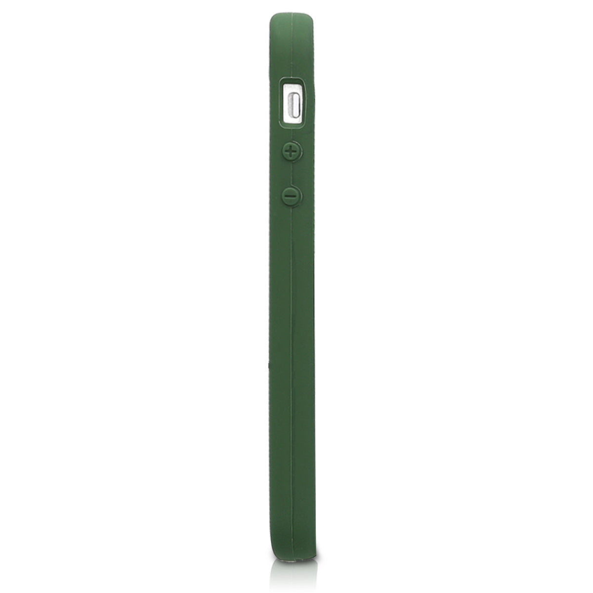 kwmobile Handyhülle für Apple iPhone SE (1.Gen 2016) / iPhone 5 / iPhone 5S Hülle - Case Silikon - Kabelloses Laden - Schutzhülle Cover