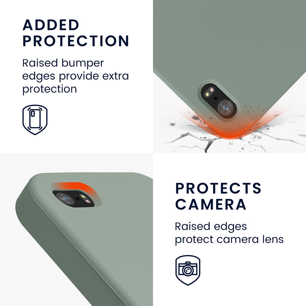 kwmobile Handyhülle für Apple iPhone SE (1.Gen 2016) / iPhone 5 / iPhone 5S Hülle - Case Silikon - Kabelloses Laden - Schutzhülle Cover
