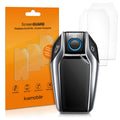 kwmobile 3x Schutzfolie kompatibel mit BMW Display Key Autoschlüssel - Transparente TPU Auto Schlüssel Displayschutzfolie - Fahrzeugschlüssel Folie Transparent  