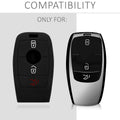 Mercedes Benz Smart Key Autoschlüssel (nur Keyless) Silikon Schlüsselhülle