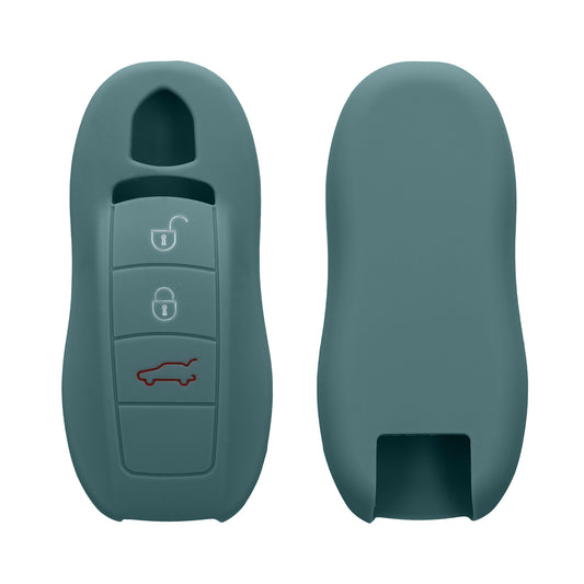 kwmobile Schlüsselhülle für Porsche 3-Tasten Autoschlüssel (nur Keyless) Hülle - Autoschlüssel Schlüssel Hülle - Schlüsselschutz Gehäuse