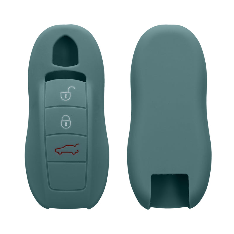 kwmobile Schlüsselhülle für Porsche 3-Tasten Autoschlüssel (nur Keyless) Hülle - Autoschlüssel Schlüssel Hülle - Schlüsselschutz Gehäuse