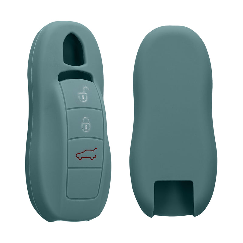 kwmobile Schlüsselhülle für Porsche 3-Tasten Autoschlüssel (nur Keyless) Hülle - Autoschlüssel Schlüssel Hülle - Schlüsselschutz Gehäuse