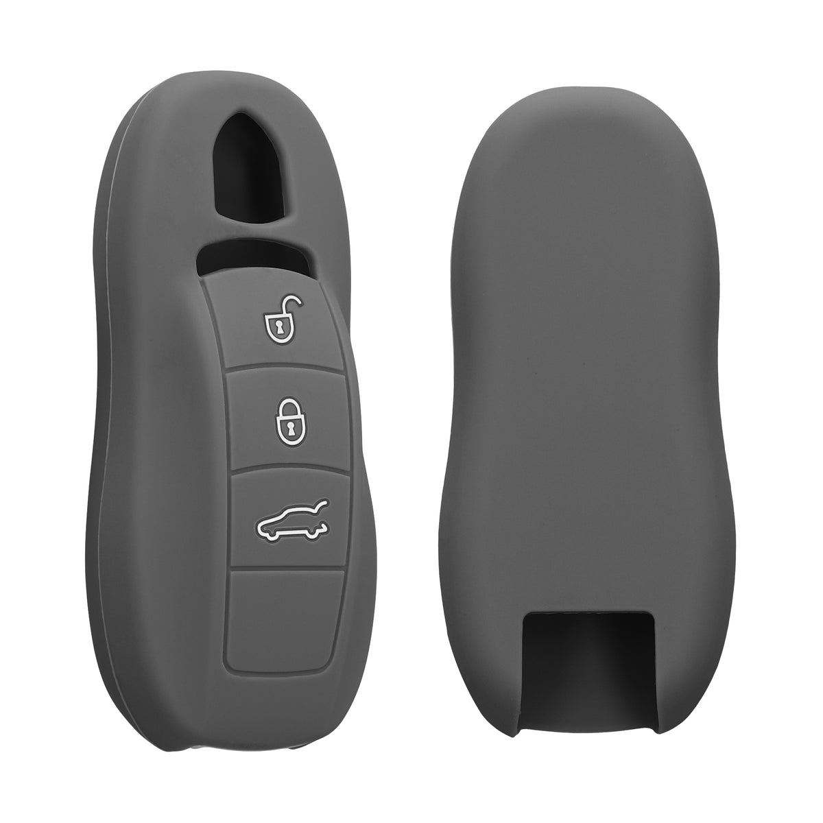 kwmobile Schlüsselhülle für Porsche 3-Tasten Autoschlüssel (nur Keyless) Hülle - Autoschlüssel Schlüssel Hülle - Schlüsselschutz Gehäuse