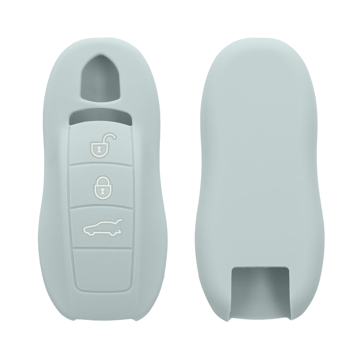 kwmobile Schlüsselhülle für Porsche 3-Tasten Autoschlüssel (nur Keyless) Hülle - Autoschlüssel Schlüssel Hülle - Schlüsselschutz Gehäuse
