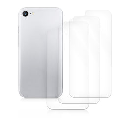 kwmobile 3x Schutzfolie Rückseite kompatibel mit Apple iPhone 8 / SE (2020) Folie Backcover Smartphone Handyfolie