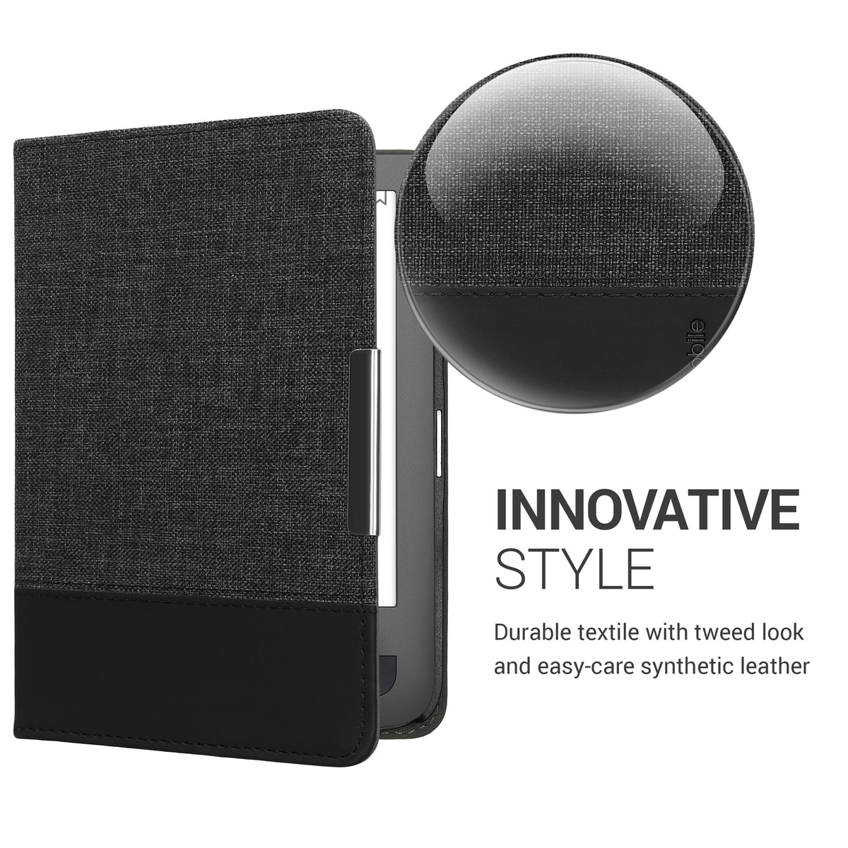 Hülle für Pocketbook Touch Lux 3/Basic Lux/Basic Touch 2 eReader