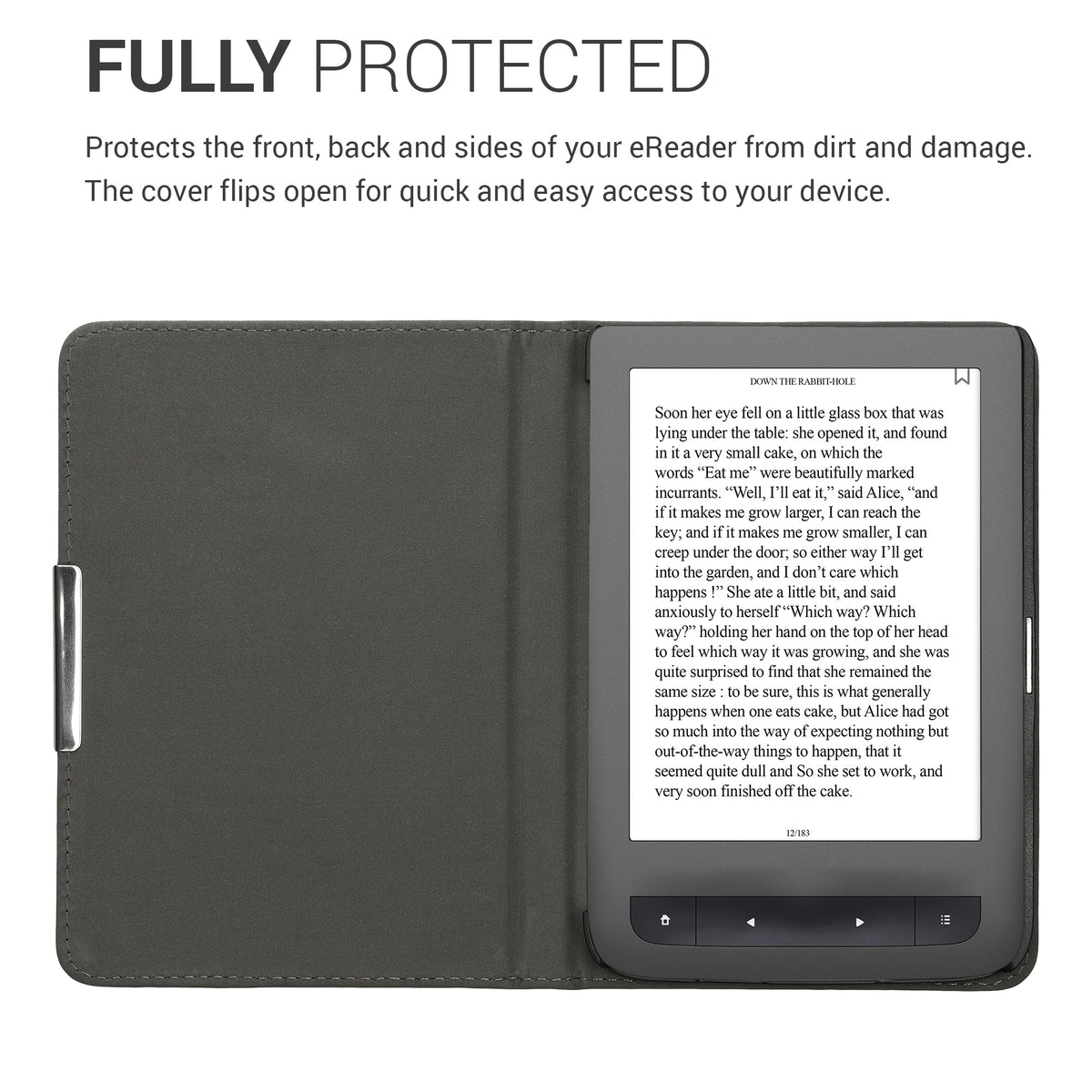Hülle für Pocketbook Touch Lux 3/Basic Lux/Basic Touch 2 eReader