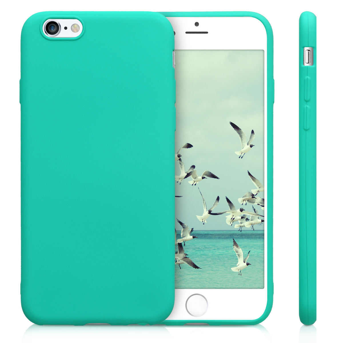 kwmobile Handyhülle für Apple iPhone 6 / 6S Hülle - Kabelloses Laden - Schutzhülle Cover