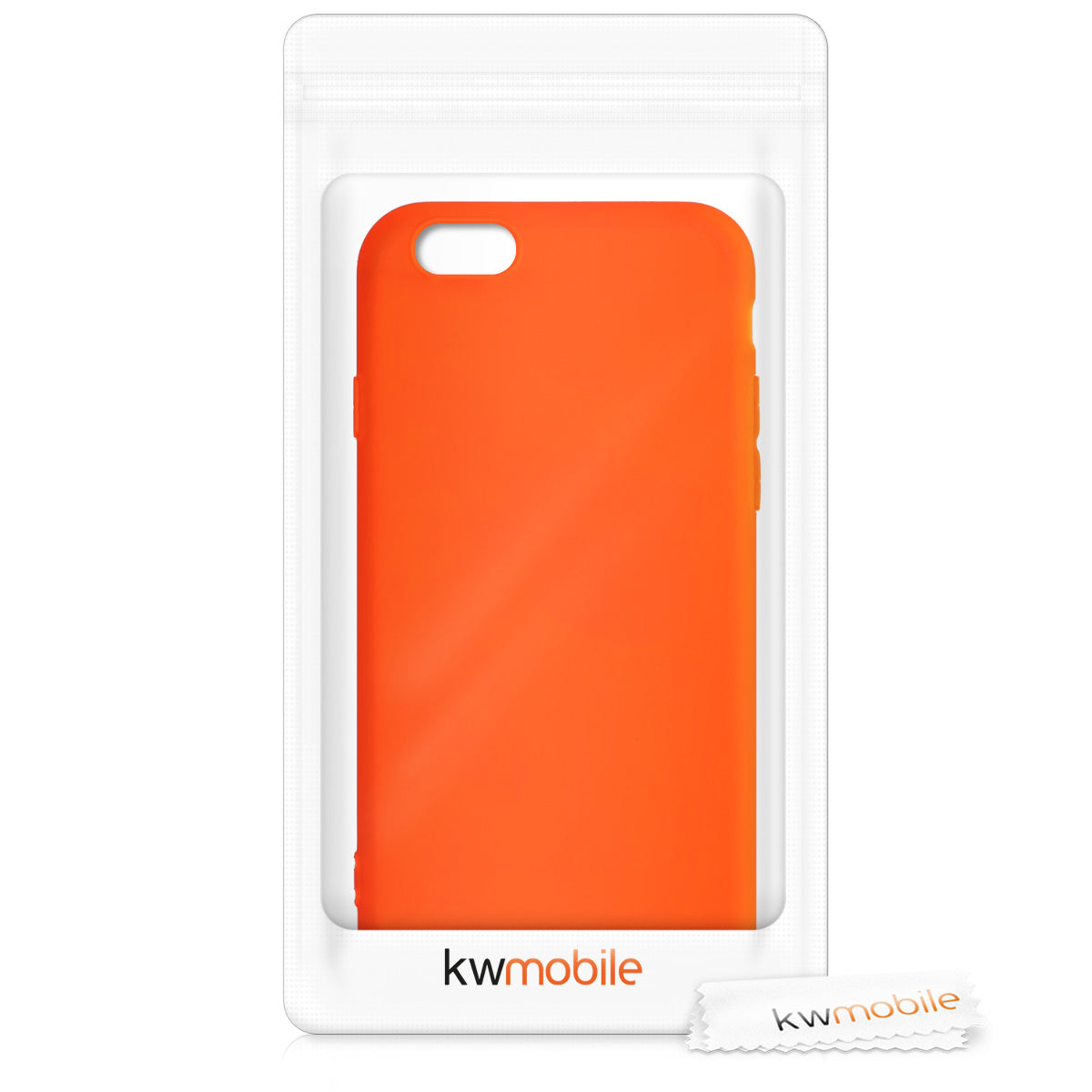 kwmobile Handyhülle für Apple iPhone 6 / 6S Hülle - Kabelloses Laden - Schutzhülle Cover