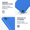 kwmobile Handyhülle für Apple iPhone SE (2022) / SE (2020) / 8 / 7 Hülle - Kabelloses Laden - Schutzhülle Cover