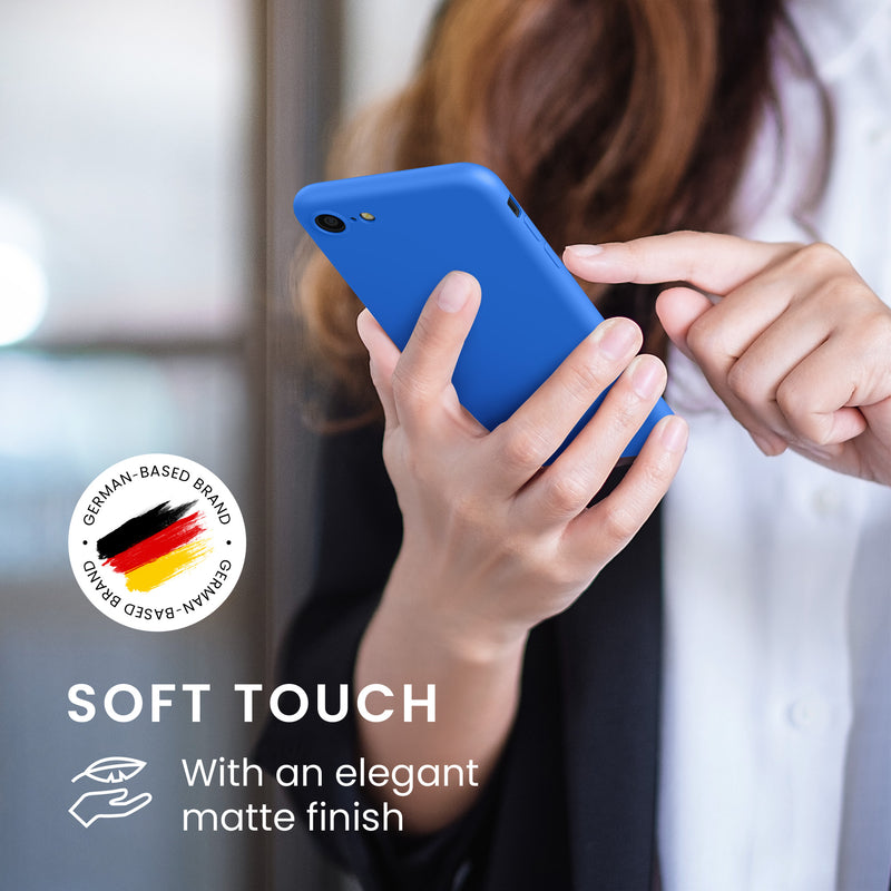 kwmobile Handyhülle für Apple iPhone SE (2022) / SE (2020) / 8 / 7 Hülle - Kabelloses Laden - Schutzhülle Cover