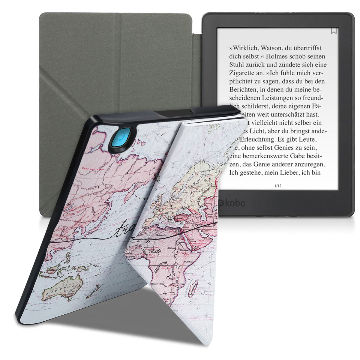 Kobo Aura H2O Edition 2 Kunstleder eReader Hülle