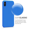 kwmobile Handyhülle für Apple iPhone X Hülle - Schutzhülle Cover - Kabelloses Laden
