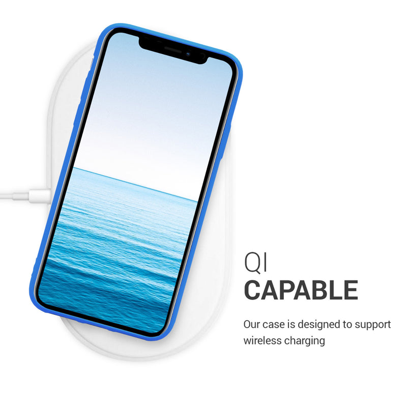kwmobile Handyhülle für Apple iPhone X Hülle - Schutzhülle Cover - Kabelloses Laden
