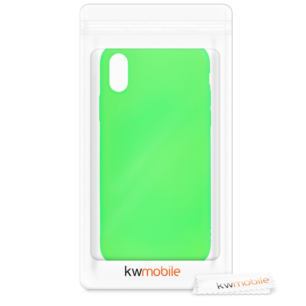 kwmobile Handyhülle für Apple iPhone X Hülle - Schutzhülle Cover - Kabelloses Laden