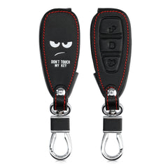Ford 3-Tasten Autoschlüssel Keyless Go Kunstleder Schlüsselhülle Don't Touch My Key