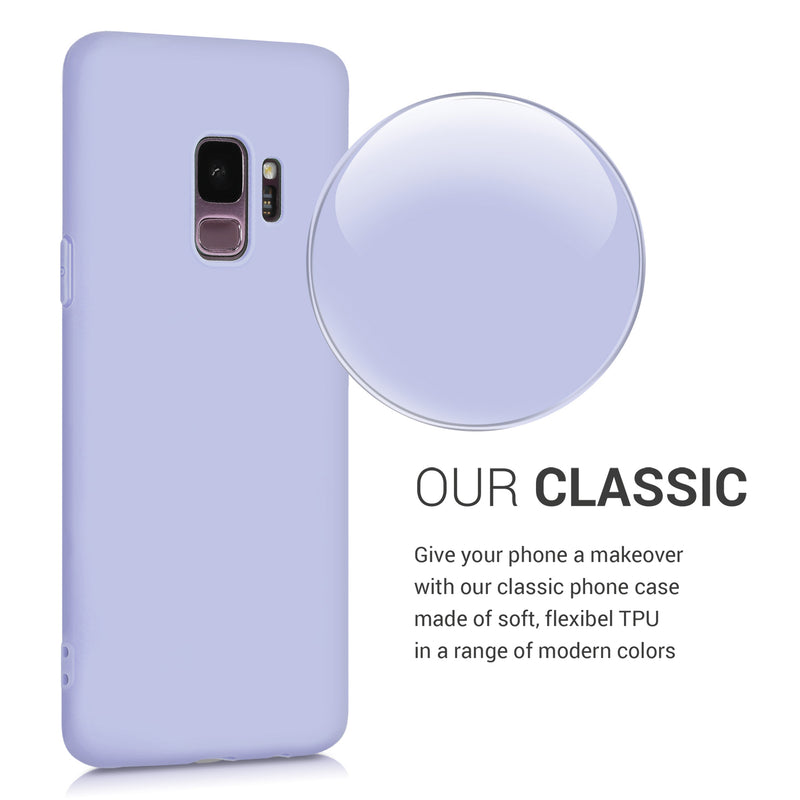 kwmobile Handyhülle für Samsung Galaxy S9 Hülle - Kabelloses Laden - Schutzhülle Cover
