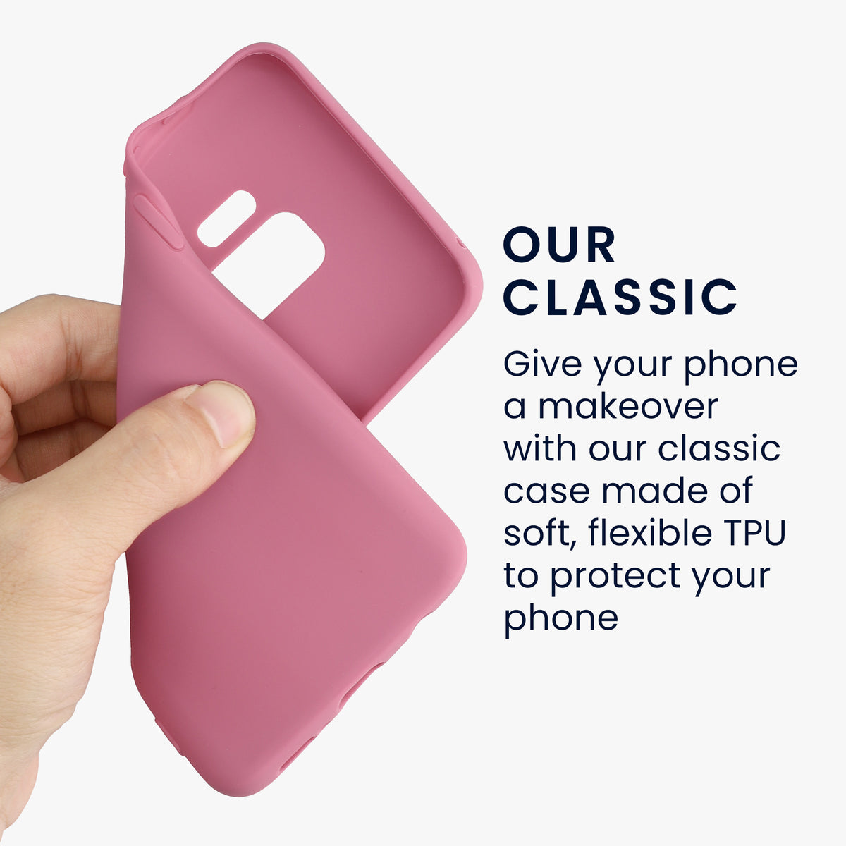kwmobile Handyhülle für Samsung Galaxy S9 Hülle - Kabelloses Laden - Schutzhülle Cover