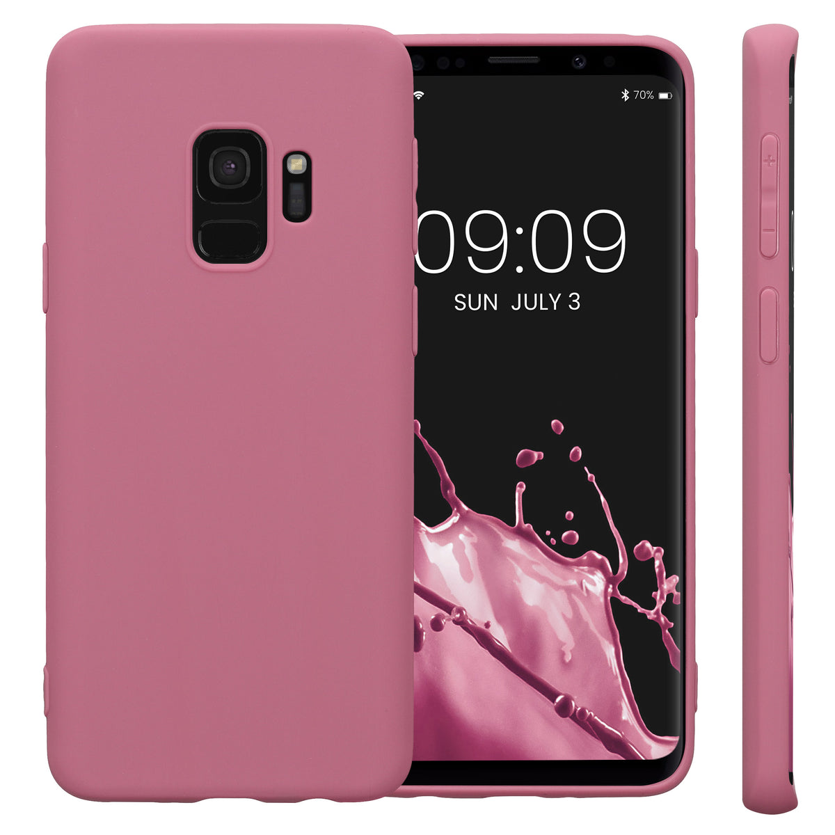 kwmobile Handyhülle für Samsung Galaxy S9 Hülle - Kabelloses Laden - Schutzhülle Cover