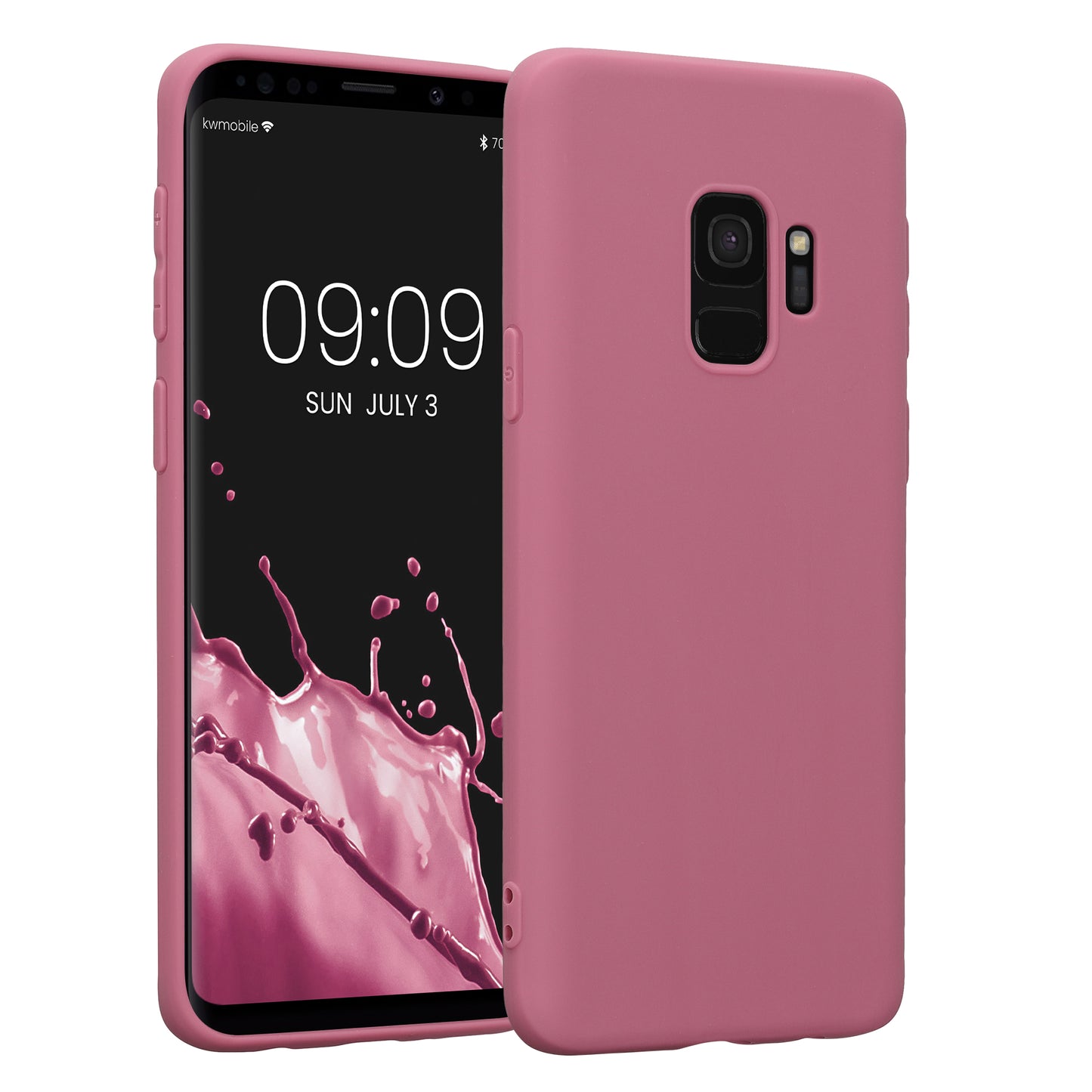 kwmobile Handyhülle für Samsung Galaxy S9 Hülle - Kabelloses Laden - Schutzhülle Cover